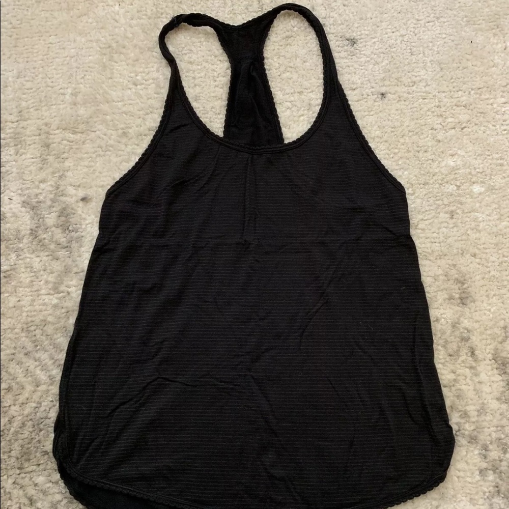Women's Lululemon Racerback Tank Top Black Size 4